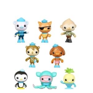 Octonauts Above & Beyond Octo-Crew Figure 8PC Gift Set Kids Toy Figures Toppers